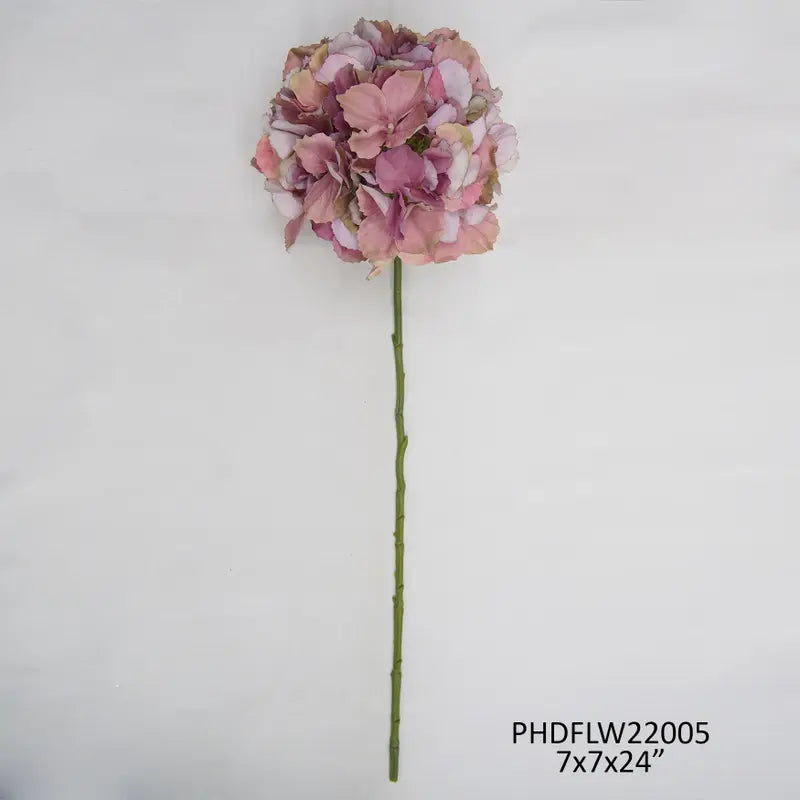 Vintage Rose Hydrangea Stem