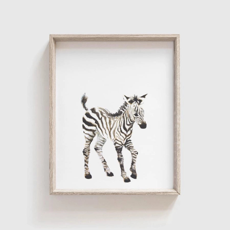 Baby Safari Art Print Set