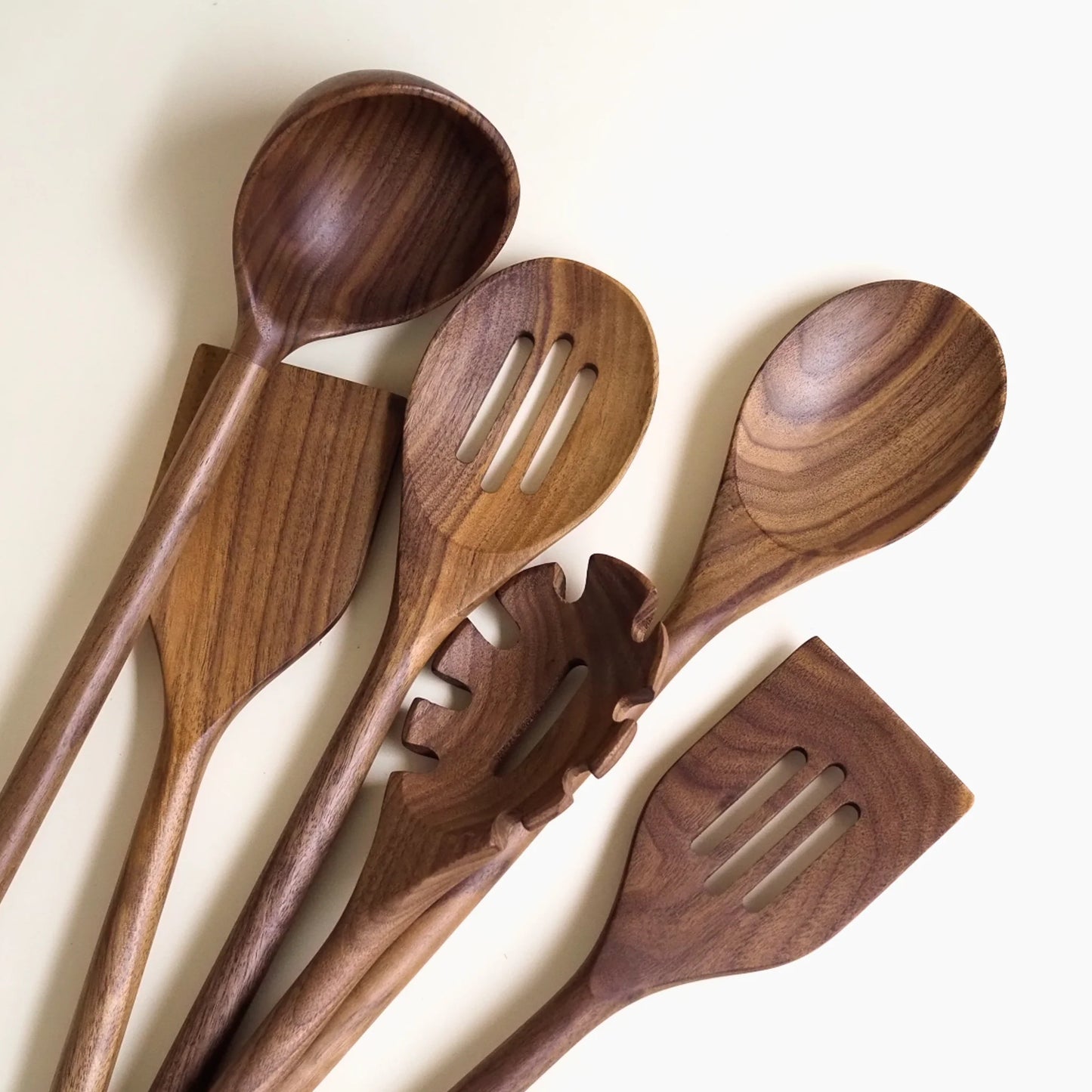 Walnut Wood Utensil Set