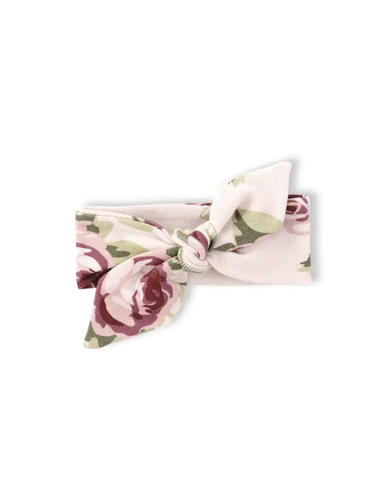 Baby Girl Headband Vintage Floral