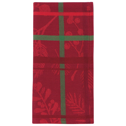 Winterberry Jacquard Christmas Napkins Set of Four