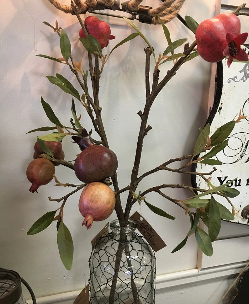 Pomegranate Branch Stem